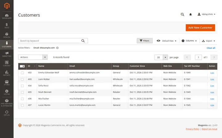 Customers provisioned from Entra ID before their first login.